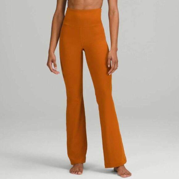Lululemon Groove Super-High-Rise Flared Pant Nulu - Picture 1 of 8